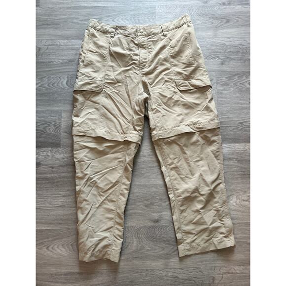 The North Face size XL beige convertible pants or shorts - Picture 1 of 4